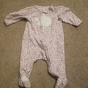 Set of 2 footed sleepers